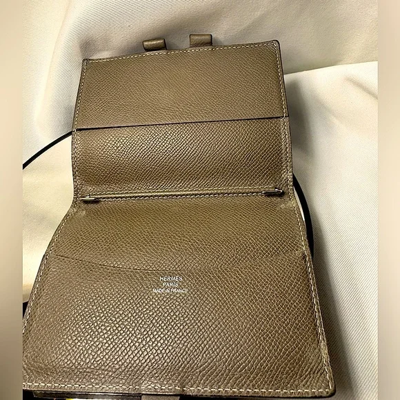 Hermès Ulysse PM Etoupe Togo Leather Notebook Rare Discontinued Hermès Agenda - Picture 3 of 9